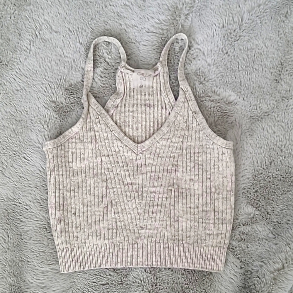 Calia by Carrie Underwood sweater crop top size Medium